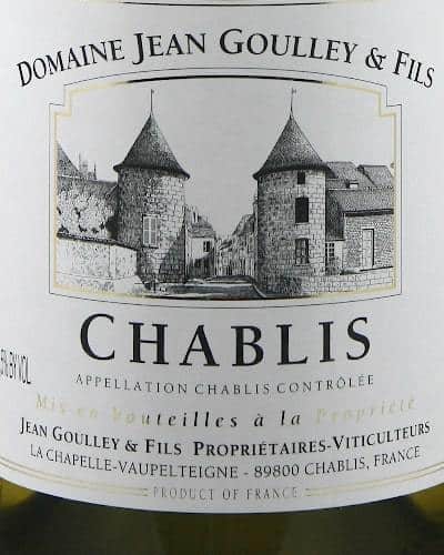 Chablis, Jean Goulley