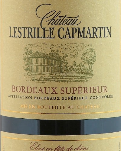Château Lestrille Capmartin, Bordeaux Supérieur