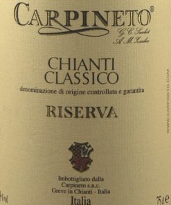 Chianti Classico Riserva DOCG, Carpineto