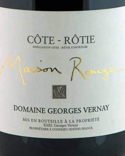 Côte Rôtie 'Maison Rouge', Georges Vernay