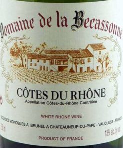 Côtes du Rhône Blanc, Domaine de la Becassonne