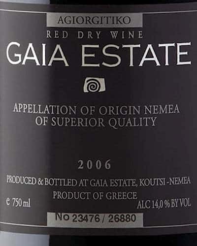 Gaia Estate Red