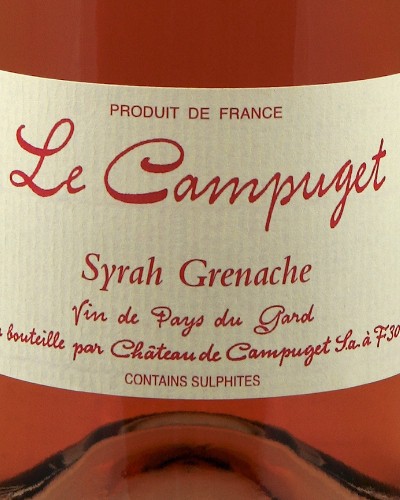 Le Campuget Syrah Grenache Rosé