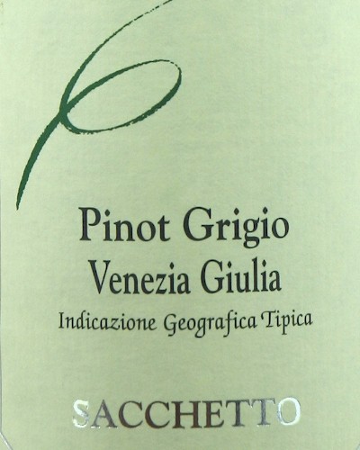 Sacchetto Pinot Grigio  Venezia Giulia