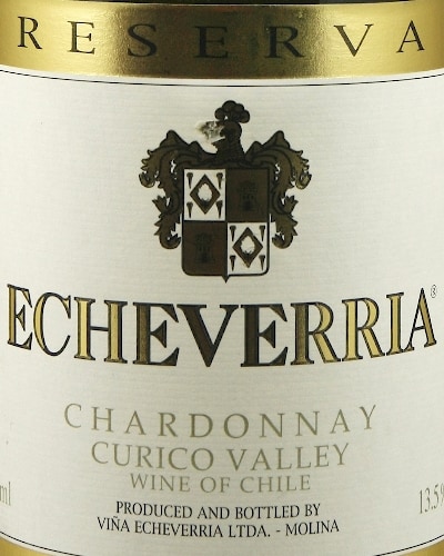 Viña Echeverria Chardonnay Reserva